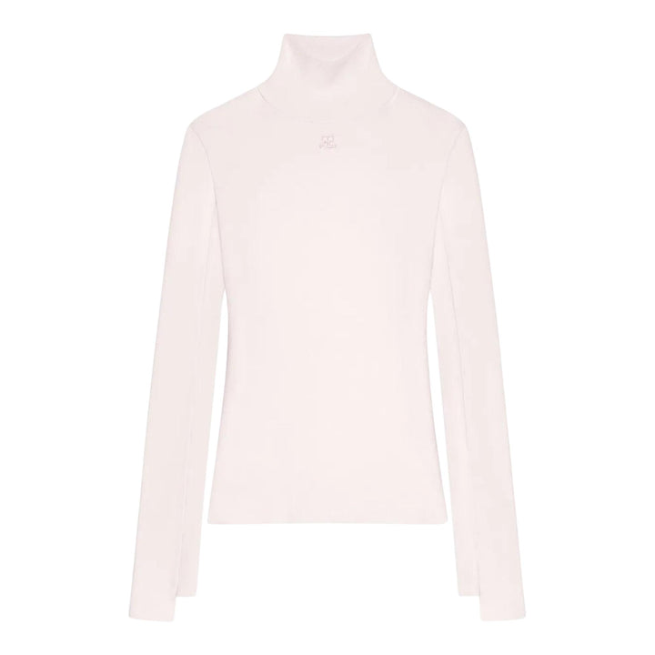 Club21 - courreges - Interlock Mockneck Sweater - SWEATERS - Pink