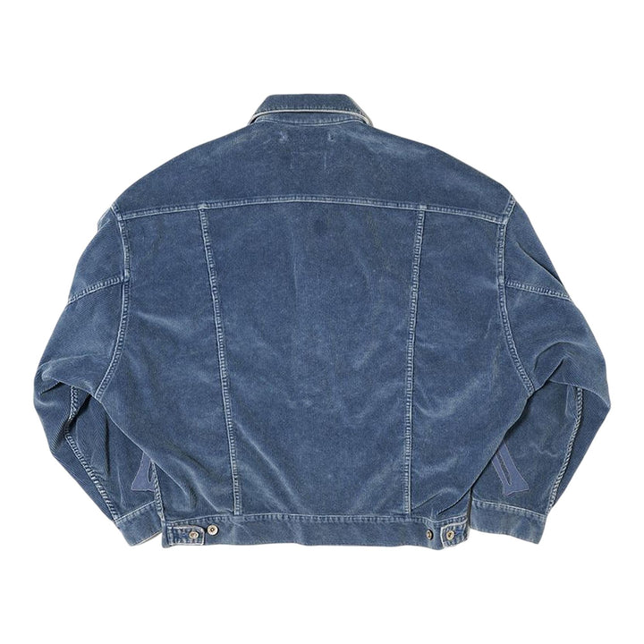 Club21 - doublet - Bone Applique Corduroy Jacket - BLOUSON - Blue