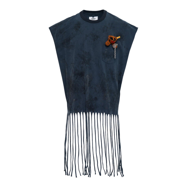 Club21 - doublet - No Sleeve T-Shirt With Villian - TANK TOPS - Black