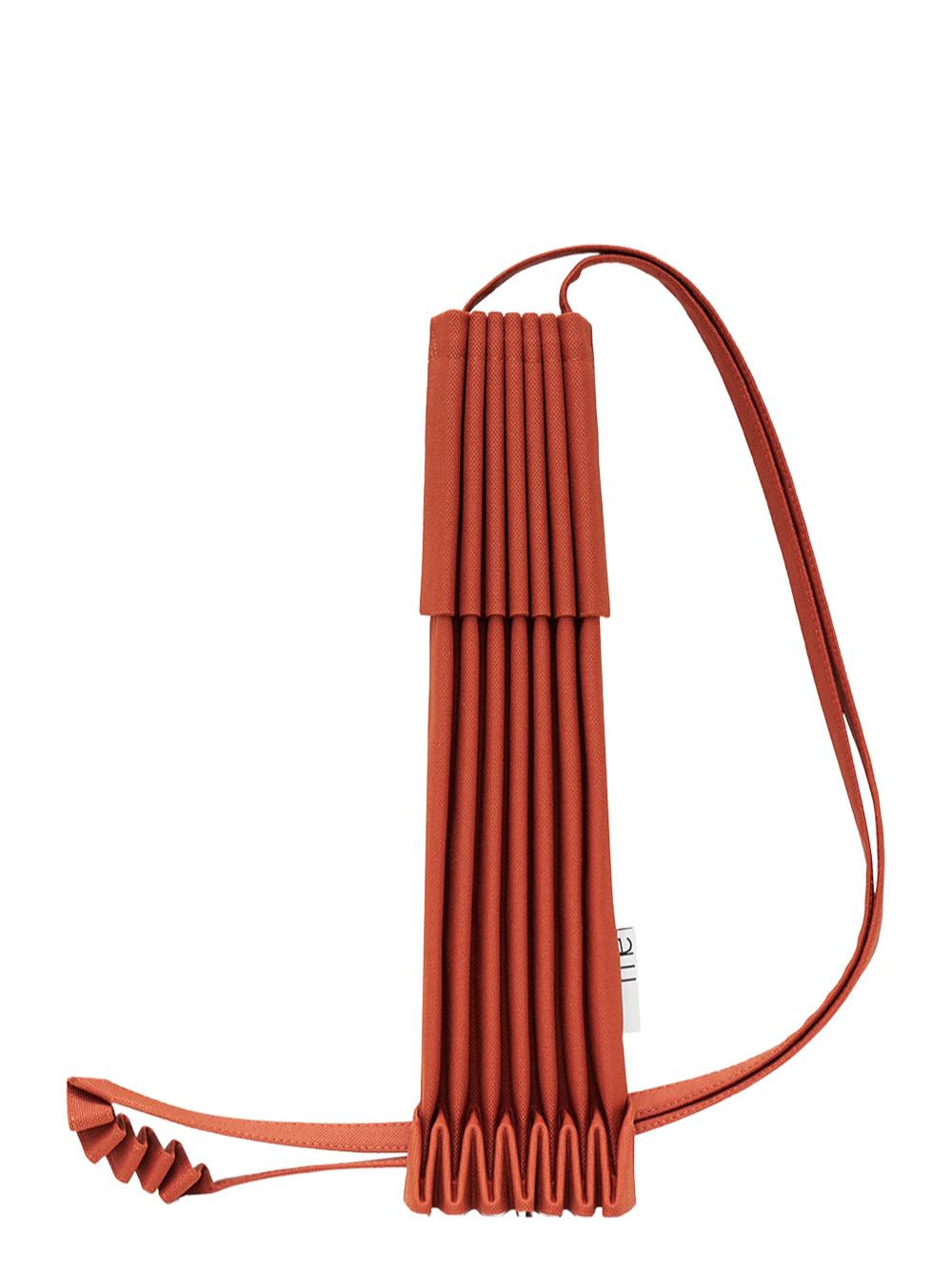 Trunk Pleats Bag 12 Crossbody Brick