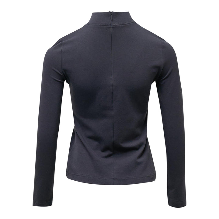 Club21 - pushBUTTON - Gray Brief Motif Jersey Top - BLOUSES - Grey