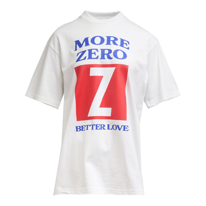 Club21 - pushBUTTON - White More Zero T-Shirt - TEES - White