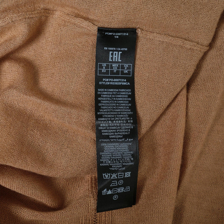 Club21 - rag & bone - Adeline Lightweight Cashmere Tee - WOVEN TOPS - Brown