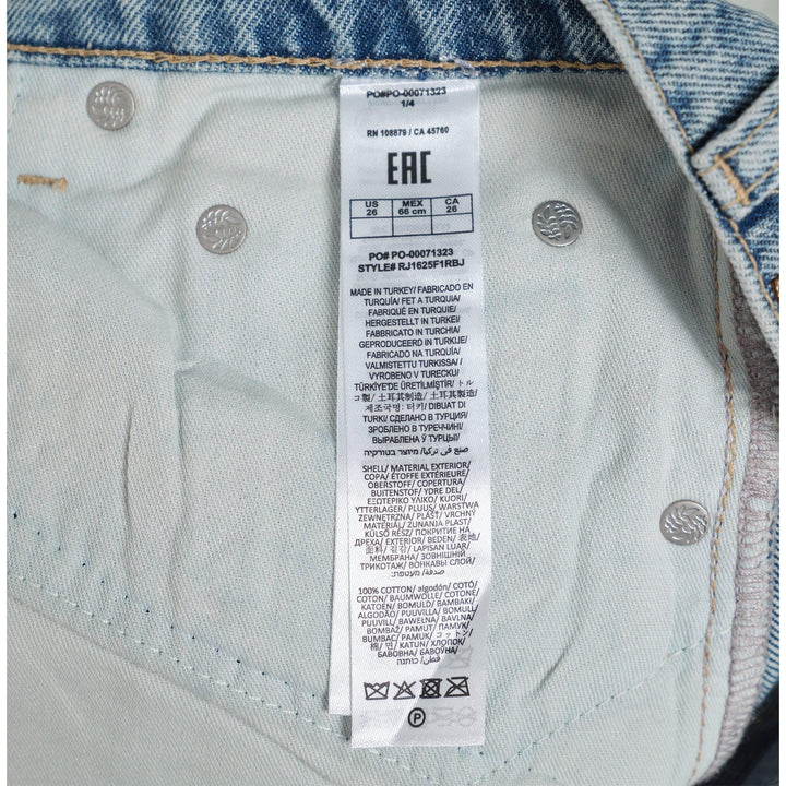 Club21 - rag & bone - Charlie High-Rise Ankle Barrel Jeans - JEANS - Blue