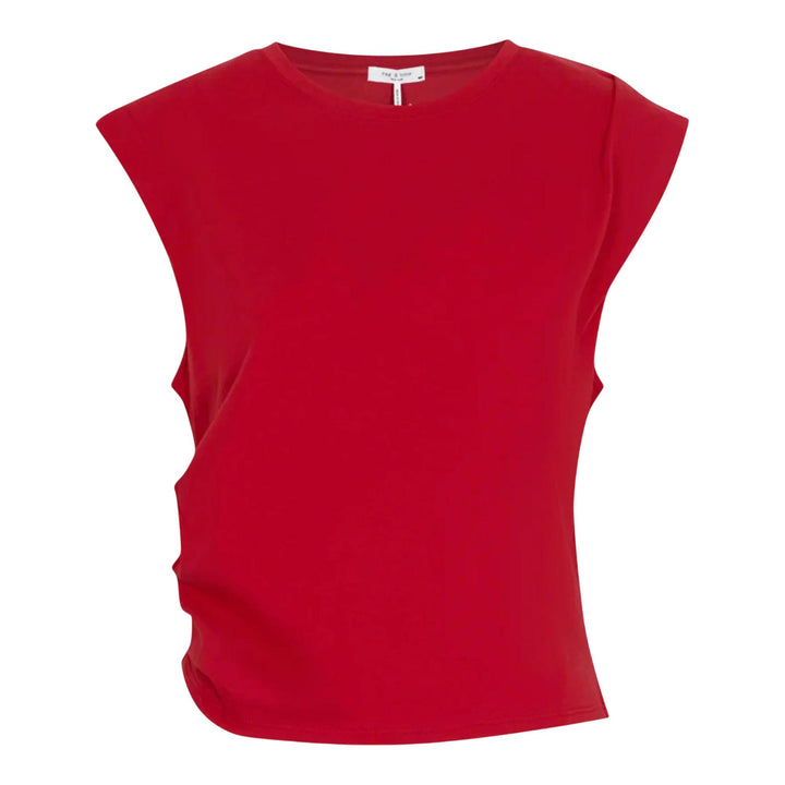 Club21 - rag & bone - Mica Cropped Tank - TANK TOPS - Red
