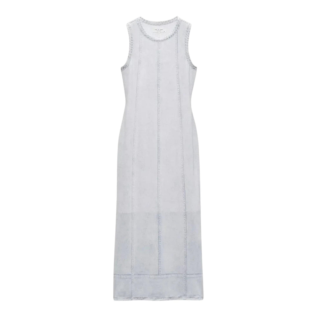 Club21 - rag & bone - Miramar Mesh Midi Dress - WOVEN DRESSES - Light Blue