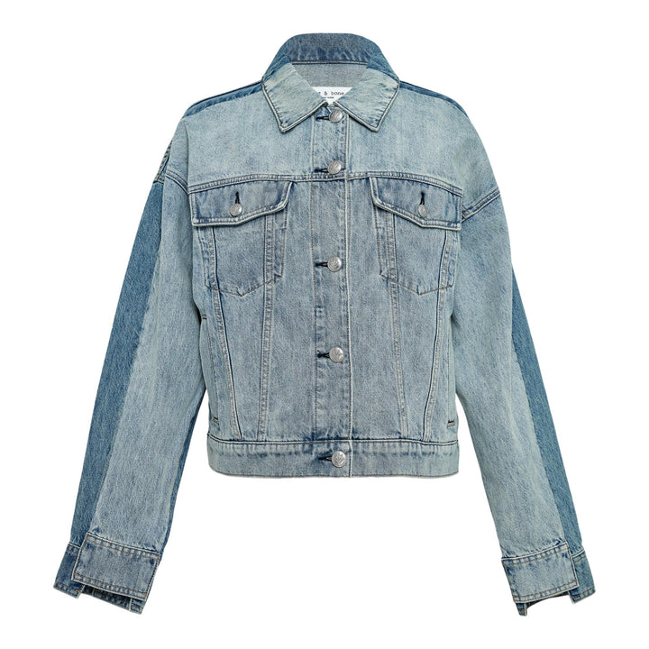 Club21 - rag & bone - Ryan Denim Trucker Jacket - JACKETS - Blue