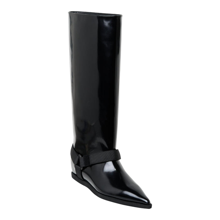 Club21 - sacai - Belted Boots - BOOTS - Black