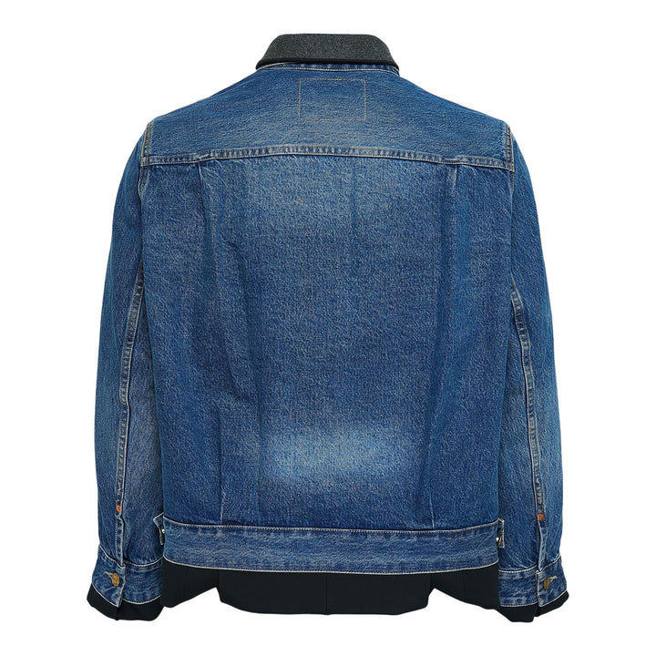Club21 - sacai x Levi's - Levis Denim X Matelasse Twill Blouson - BLOUSON - Black