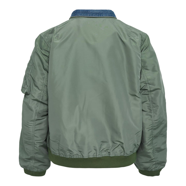 Club21 - sacai x Levi's - Levis Denim X Nylon Twill Blouson - BLOUSON - Khaki
