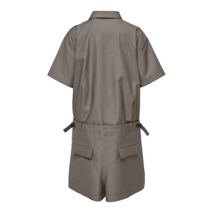 Club21 - sacai x WTAPS - WTAPS Cotton Back Satin Dress Women - WOVEN DRESSES - Natural