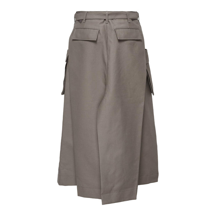 Club21 - sacai x WTAPS - WTAPS Cotton Back Satin Skirt Women - SKIRTS - Natural