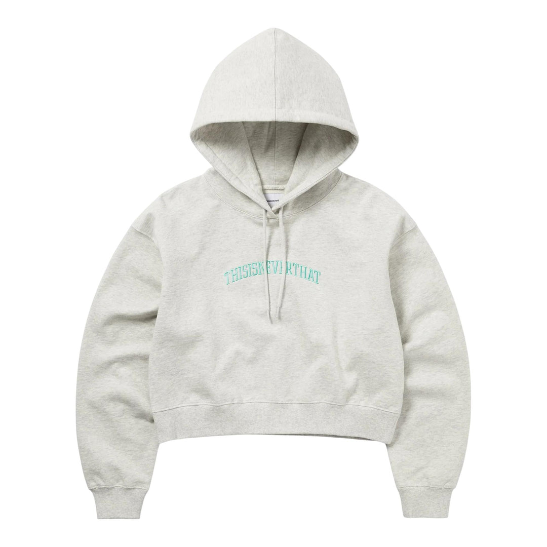 Club21 - thisisneverthat - Arch-Logo W Hoodie - SWEATERS - Light Grey