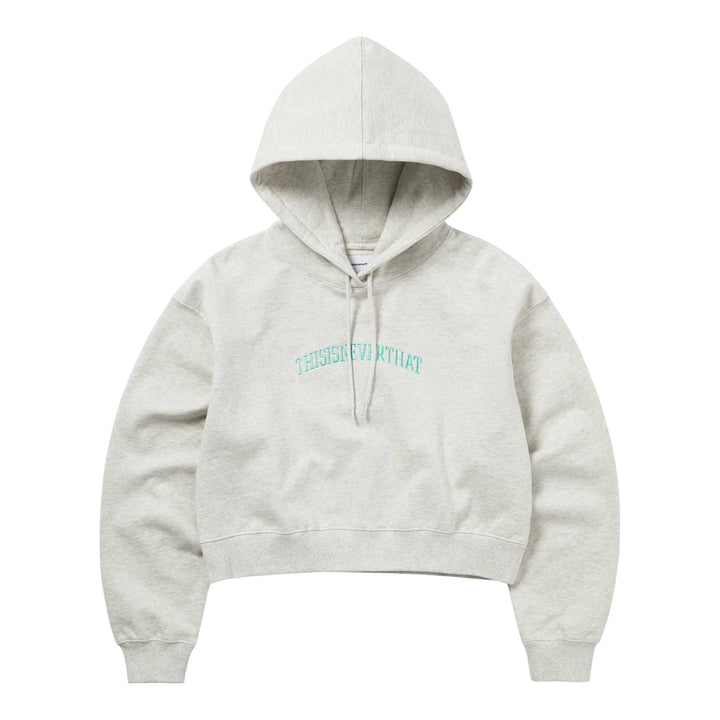 Club21 - thisisneverthat - Arch-Logo W Hoodie - SWEATERS - Light Grey