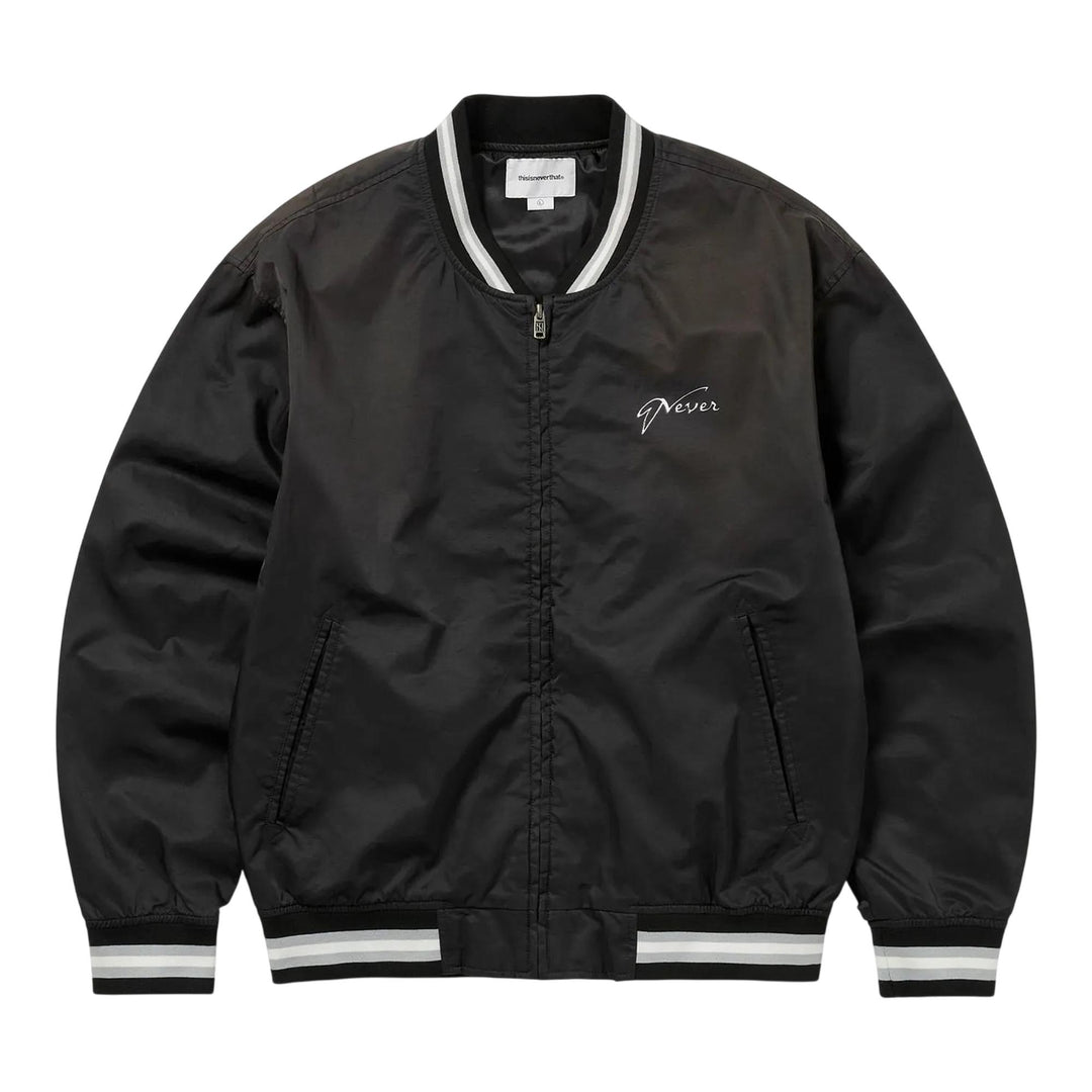 Club21 - thisisneverthat - Faded Stadium Jacket - JACKETS - Black