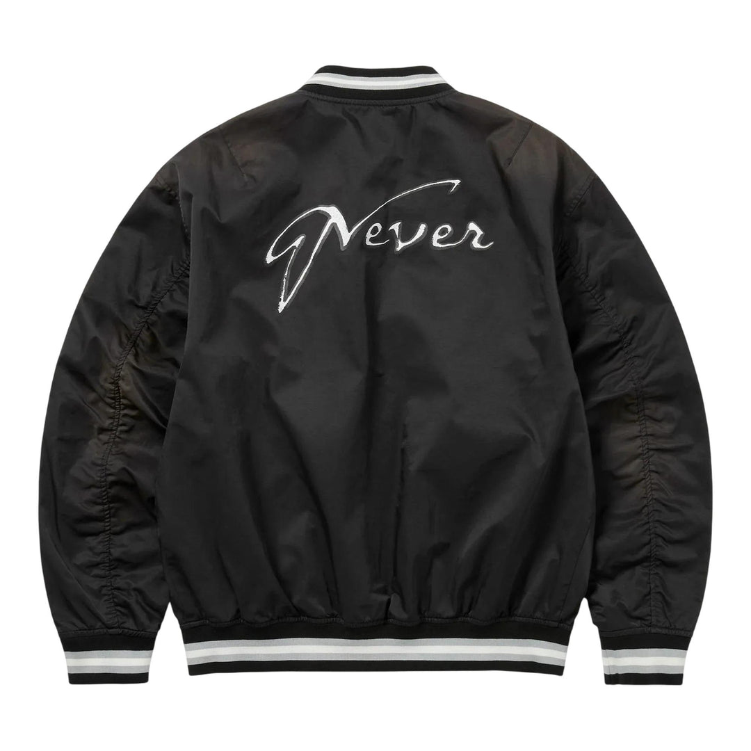 Club21 - thisisneverthat - Faded Stadium Jacket - JACKETS - Black