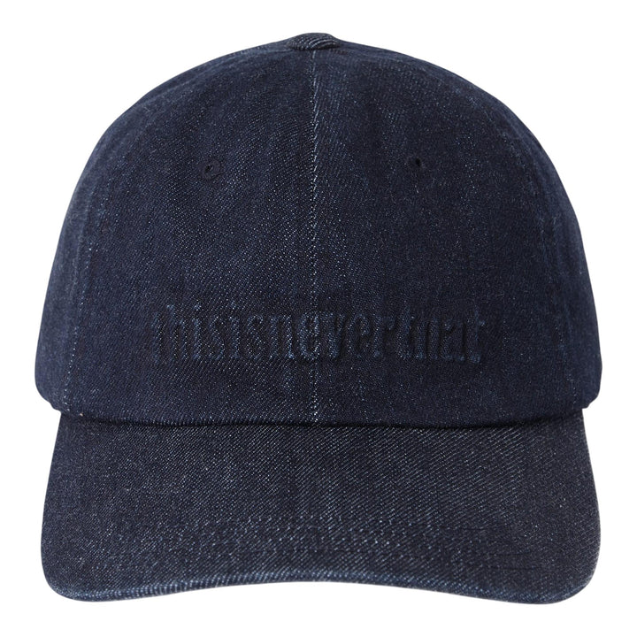 Club21 - thisisneverthat - Onyx Embossed Denim Cap - HATS - Indigo