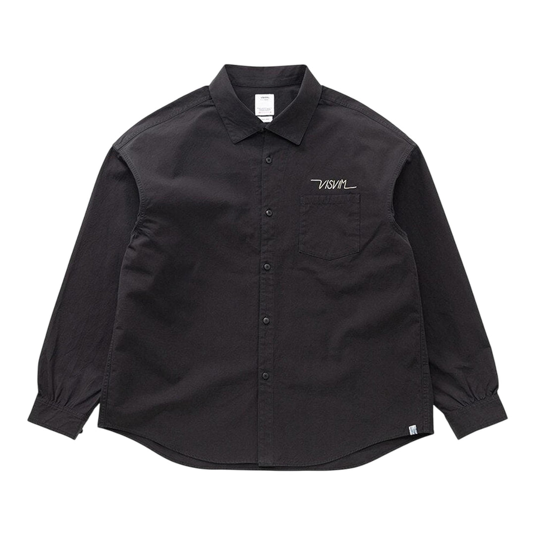 Club21 - visvim - Palmer Long Sleeve Shirt - SHIRTS - Black