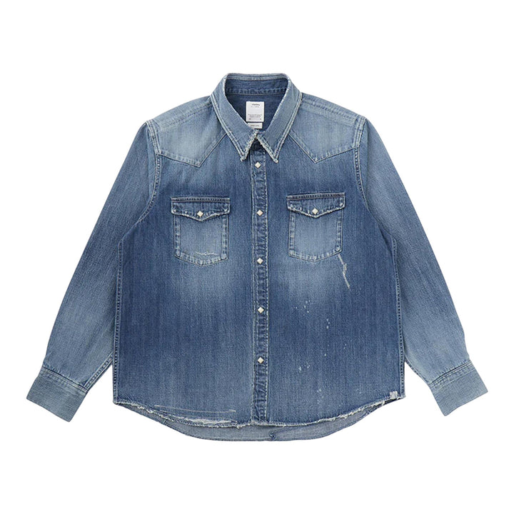Club21 - visvim - Social Sculpture Shirt - SHIRTS - Indigo