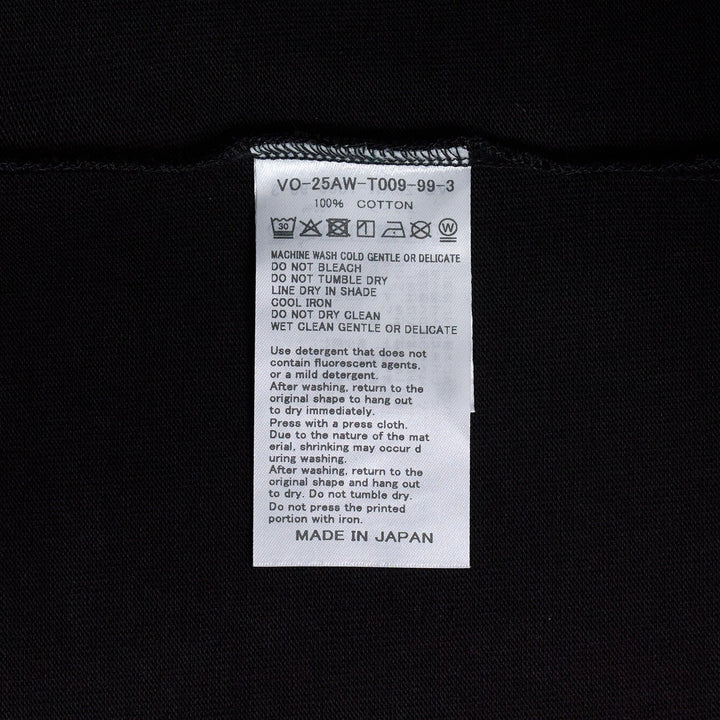 Club21 - vowels - 3D Tee - TEES - Black