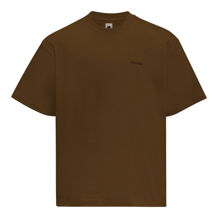Club21 - vowels - Classic Tee - TEES - Brown