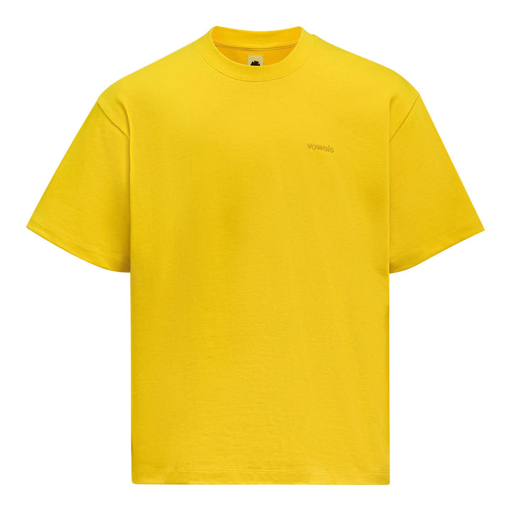 Club21 - vowels - Classic Tee - TEES - Yellow