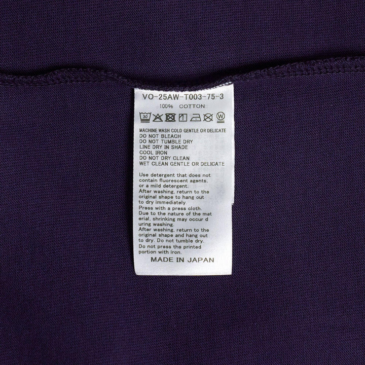 Club21 - vowels - Overall Tee - TEES - Navy