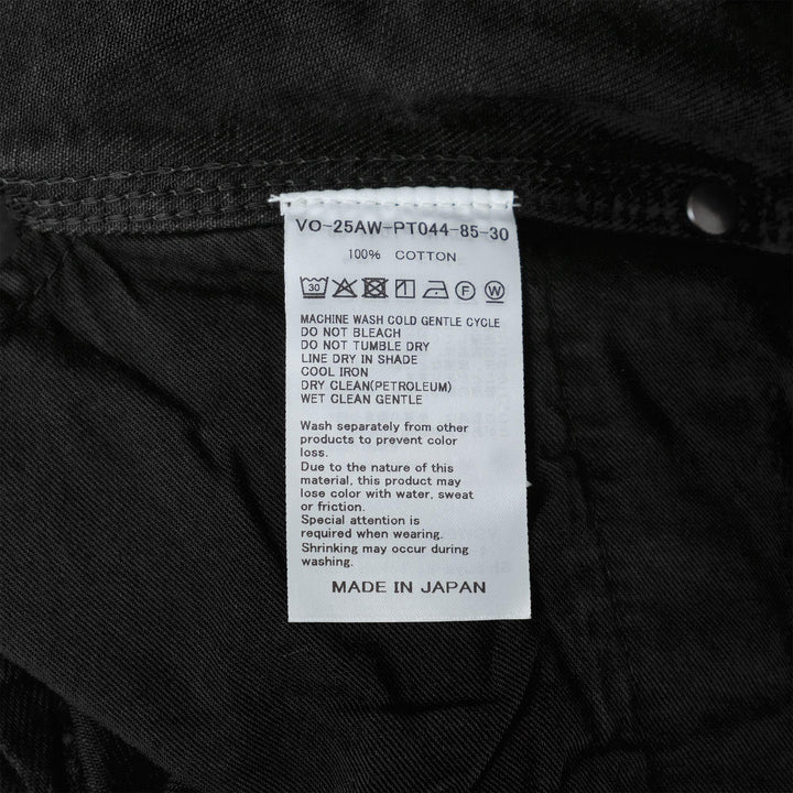 Club21 - vowels - Painter Shorts - SHORTS - Black