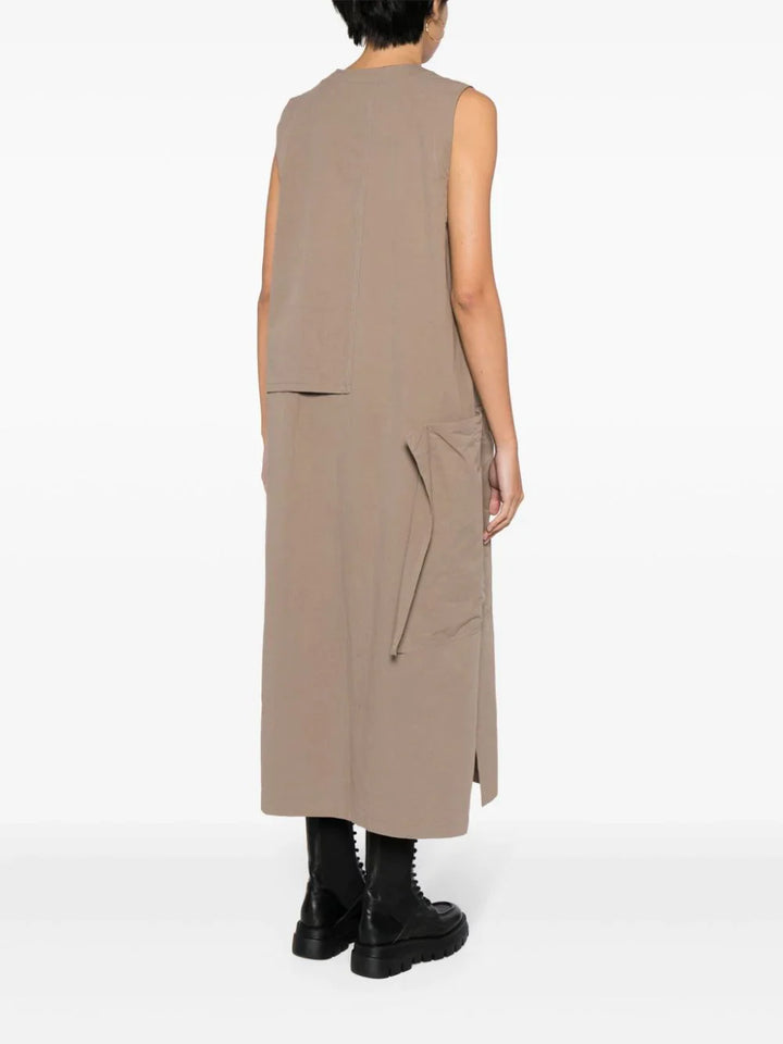 فستان بجيب مرقع