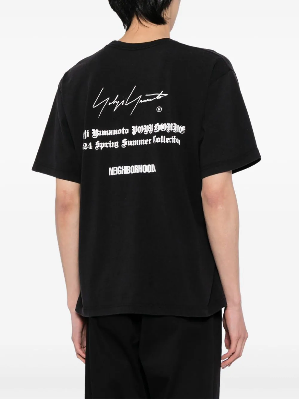 Yohji Yamamoto x NEIGHBORHOOD Cotton Jersey PT Short Sleeve Tee