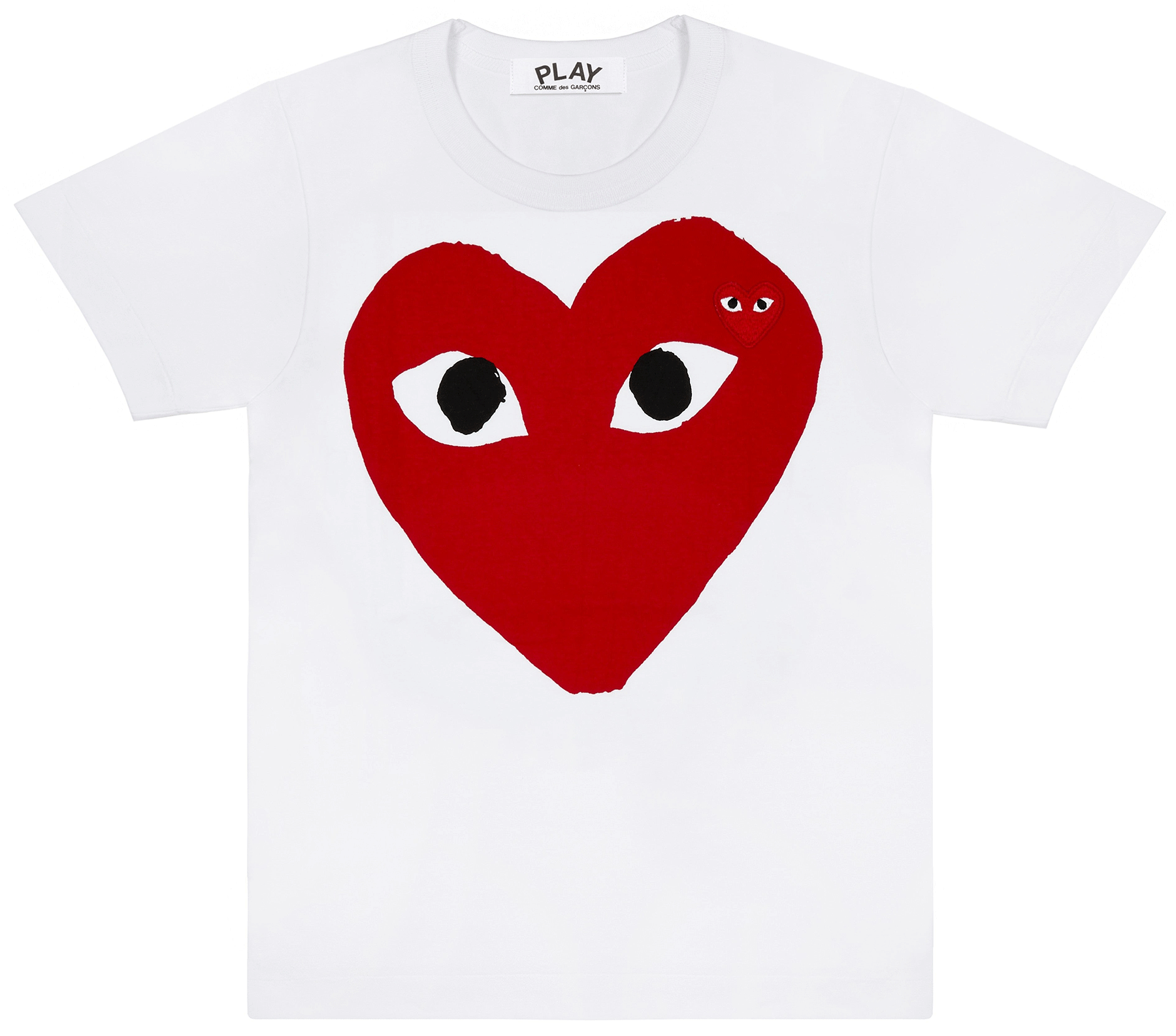 Comme des shop garcons tee womens