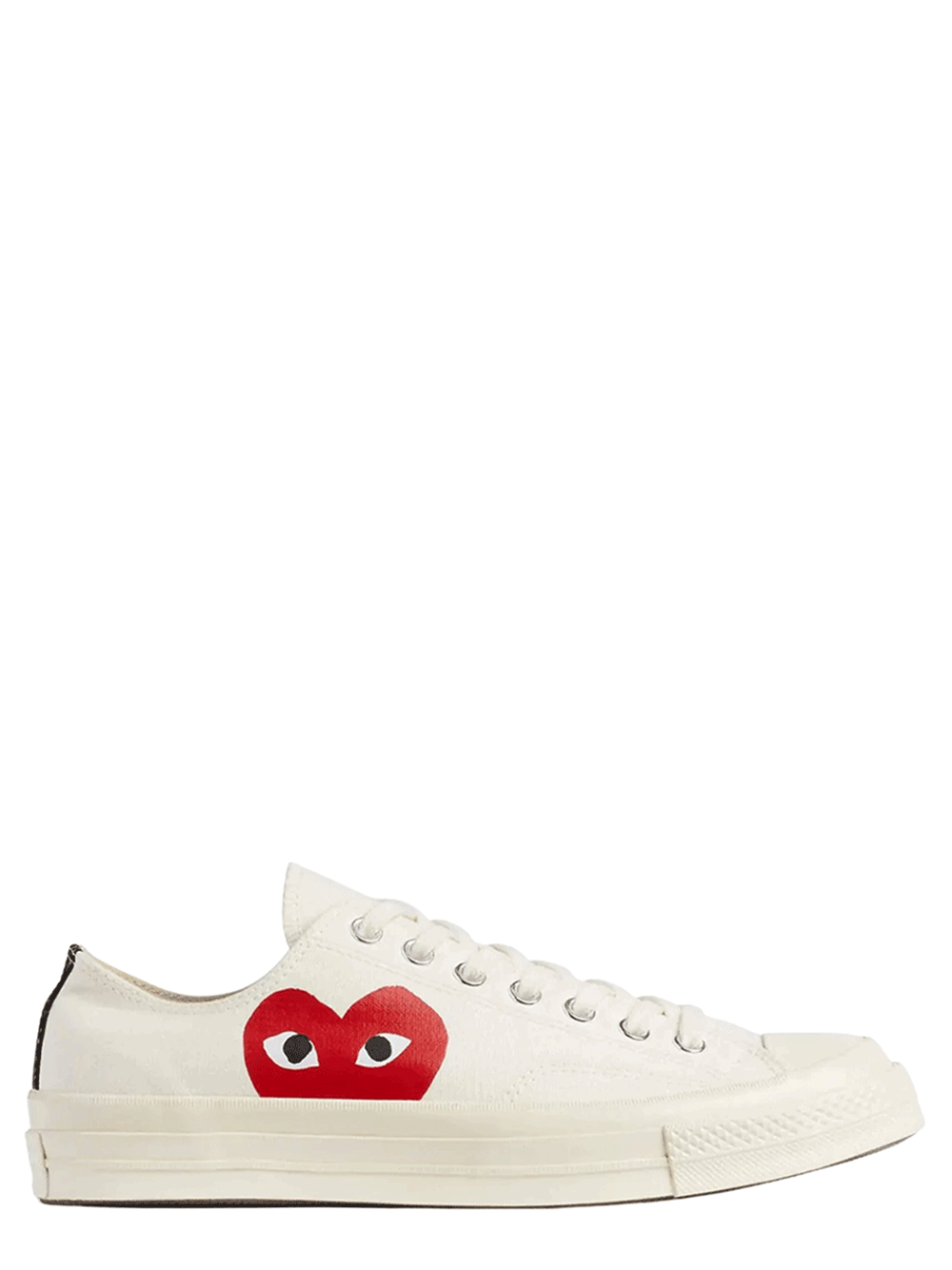 Cdg white 2025 converse low