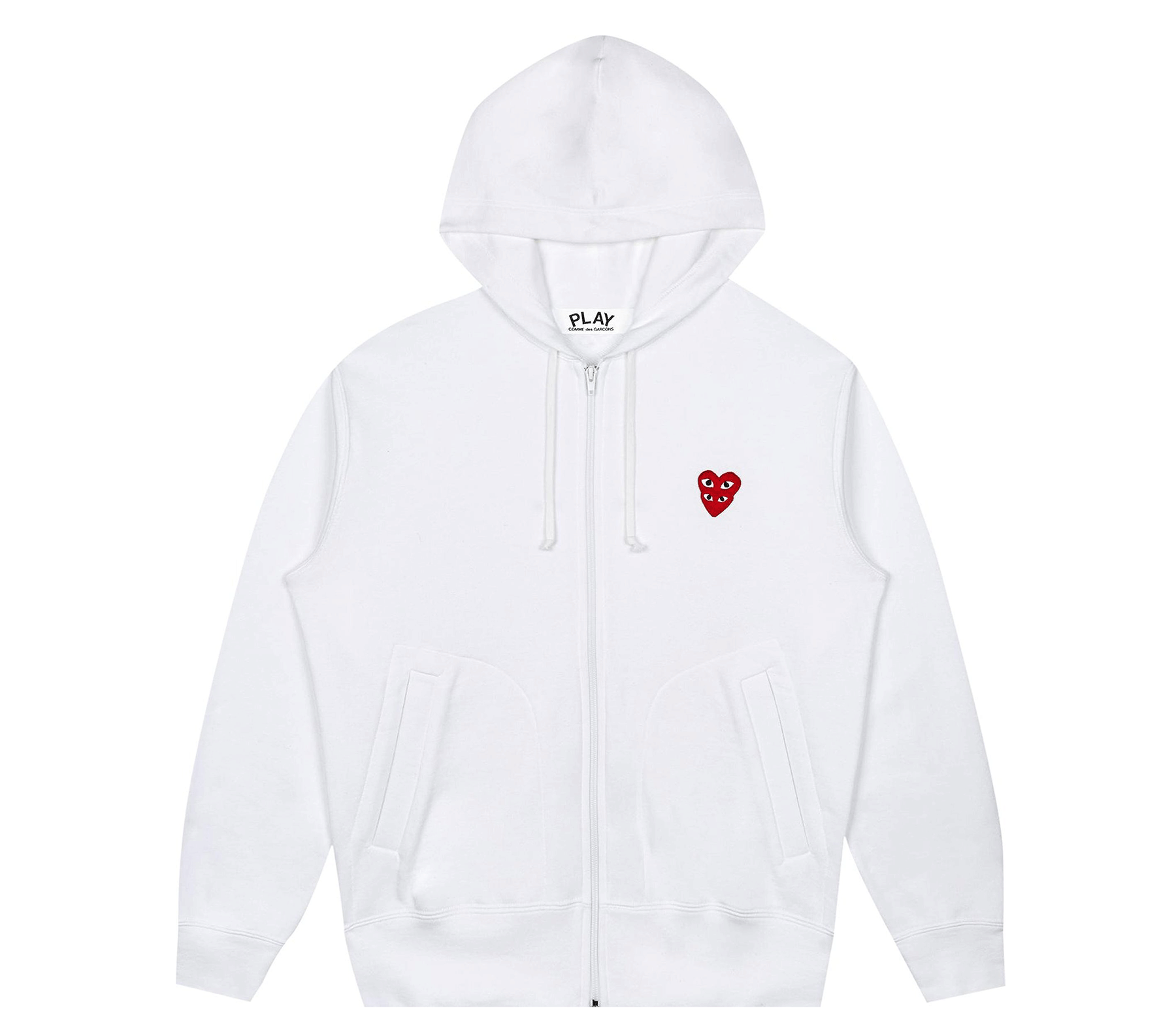 Double Red Emblem Hoodie Women Club21