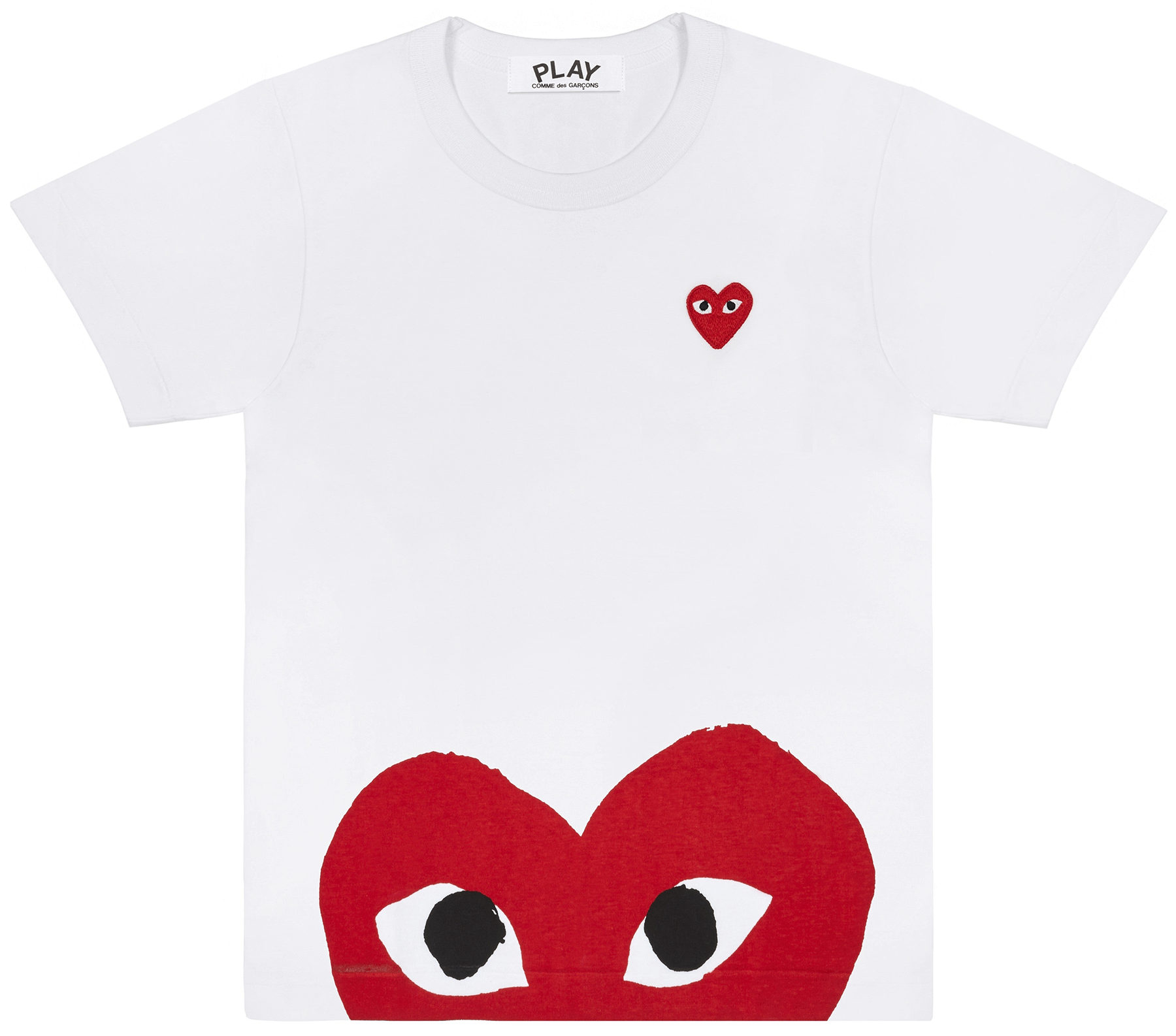 Peek A Boo Heart Tee Women – - Main Image