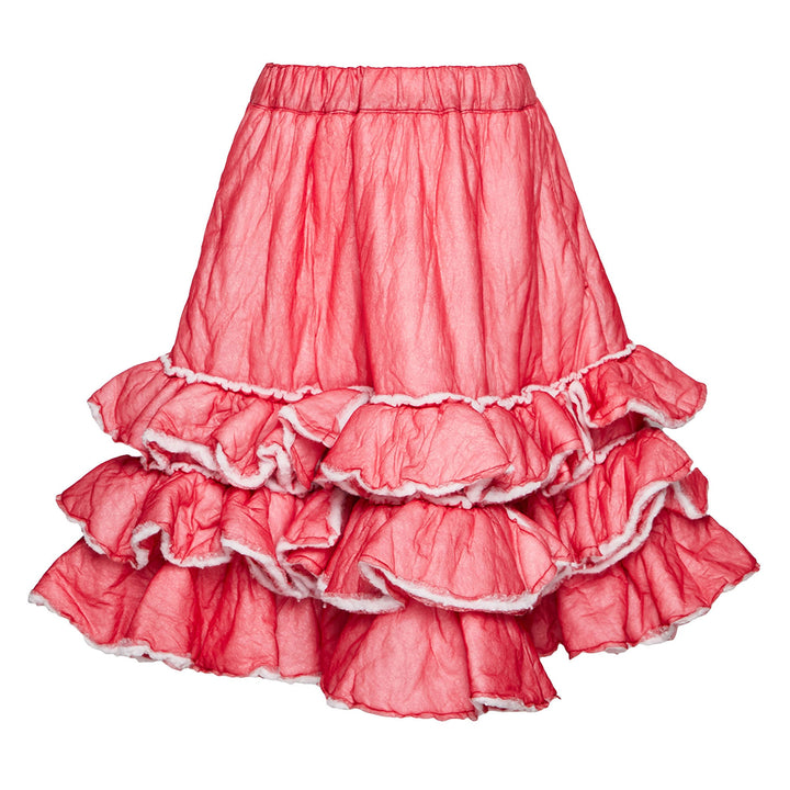 Bonded Skirt With Tiers