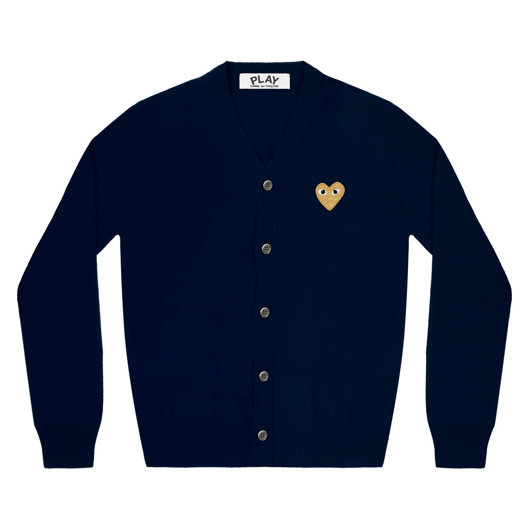 Gold Heart Cardigan Men Club21