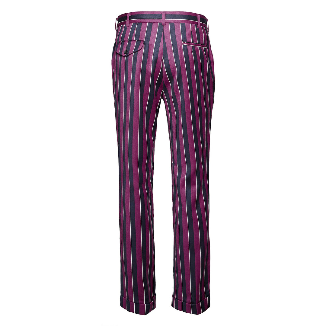 Wool Regimental Stripe Pants