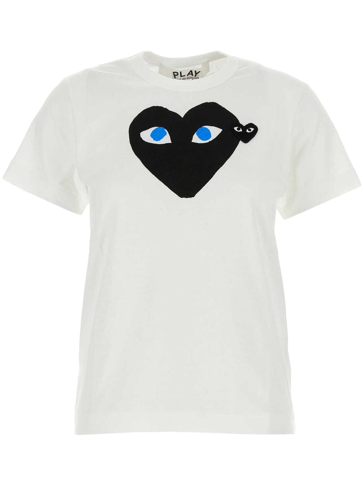 Black Heart With Blue Eyes Tee