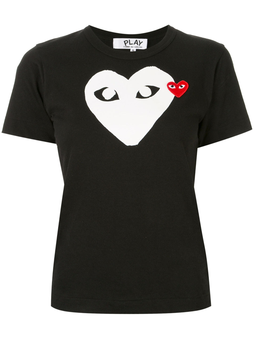 Laminated White Heart Tee