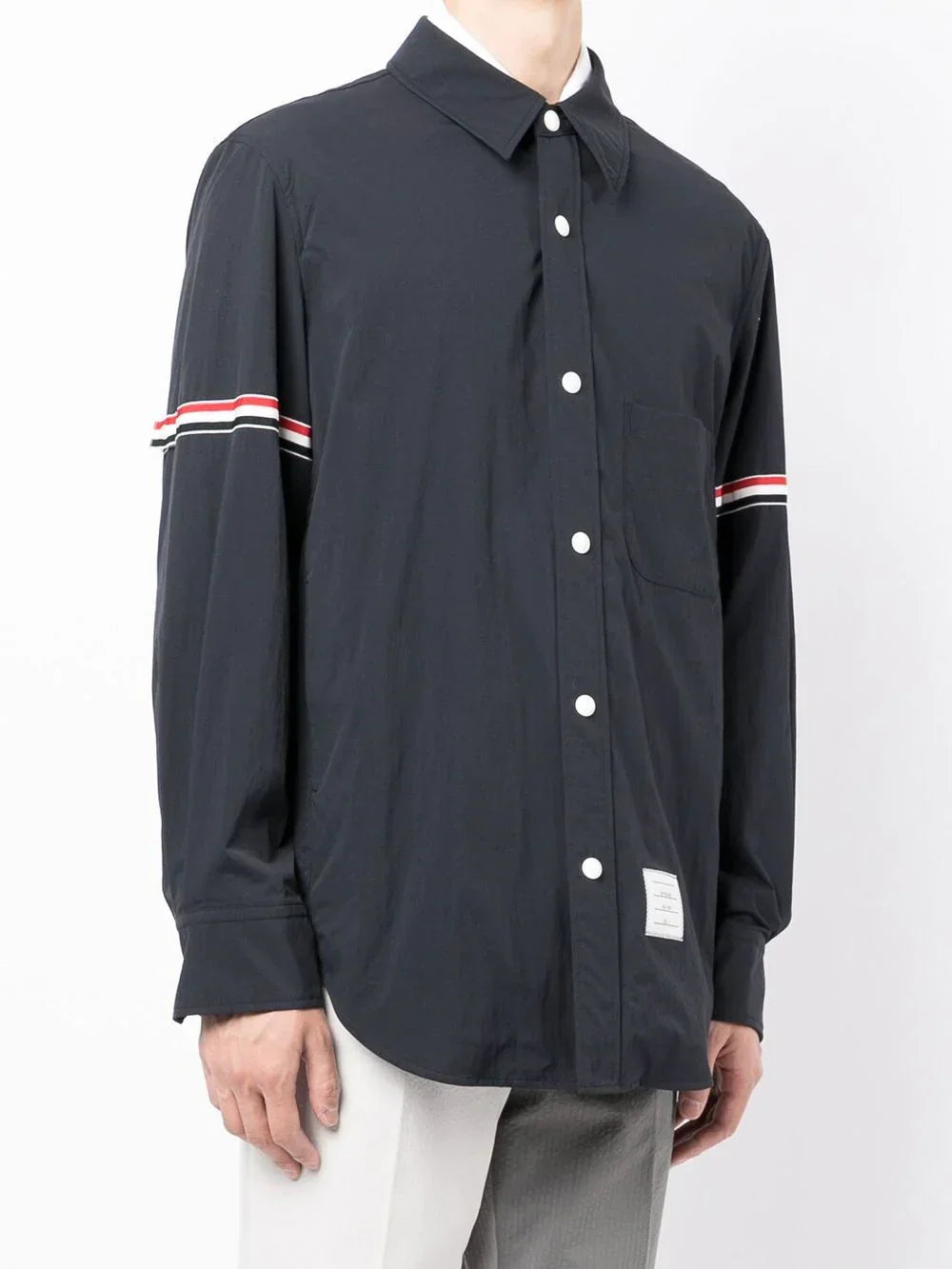 Nylon Armband Shirt Jacket