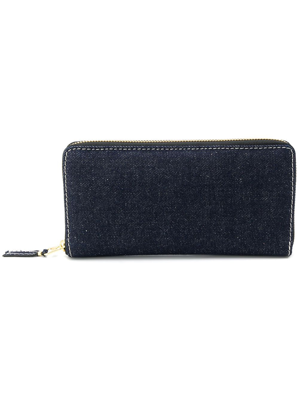 Denim Long Double Wallet