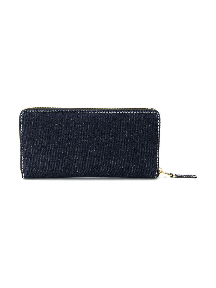Denim Long Double Wallet