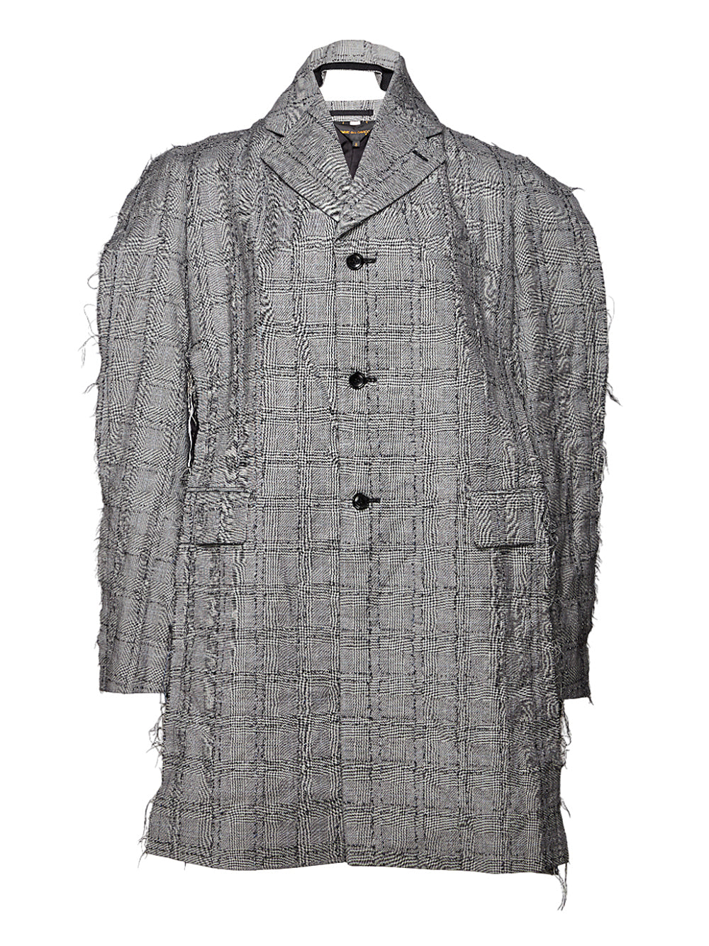 Glen Check Cut Out Jacket