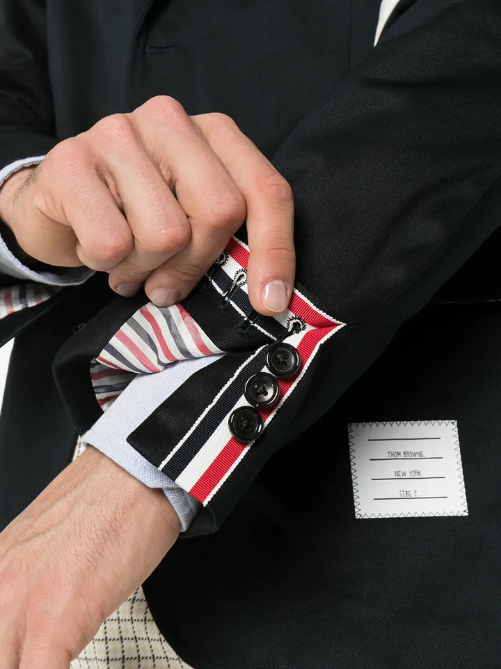 Cotton Twill 4-Bar Classic Sport Coat