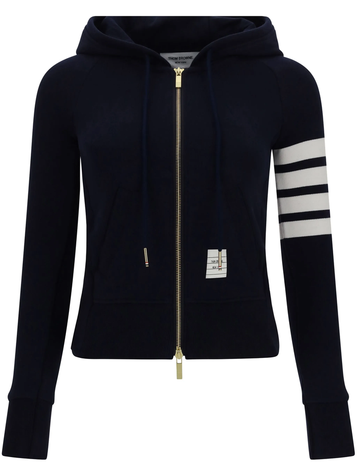 Classic Loopback 4-Bar Full Zip Hoodie Women