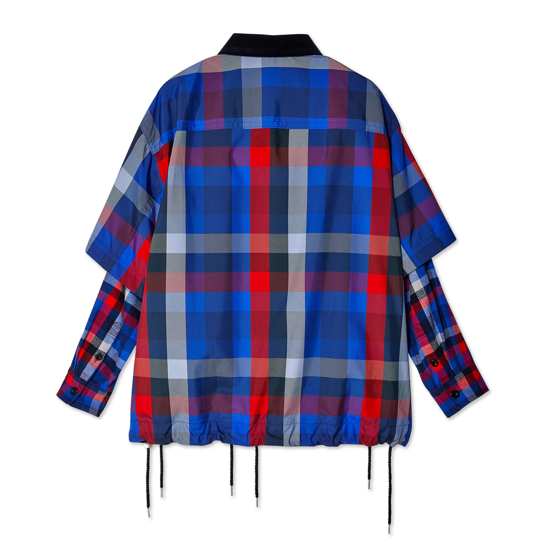 Plaid Layered Shirt