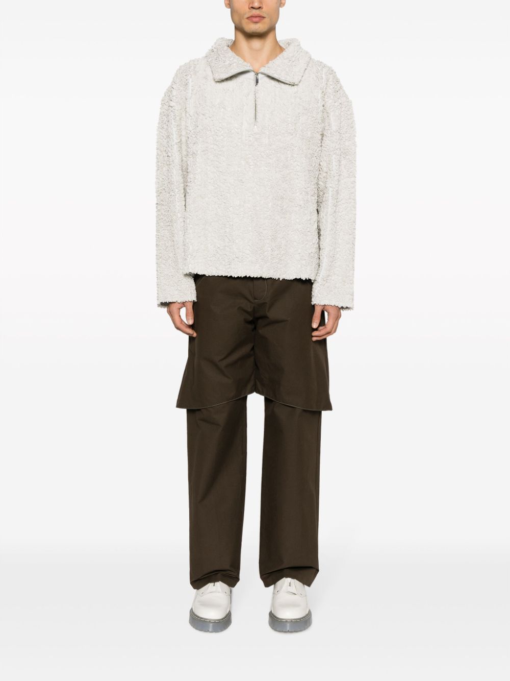 Áo len Loopback thủ công