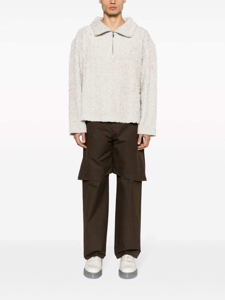 Áo len Loopback thủ công