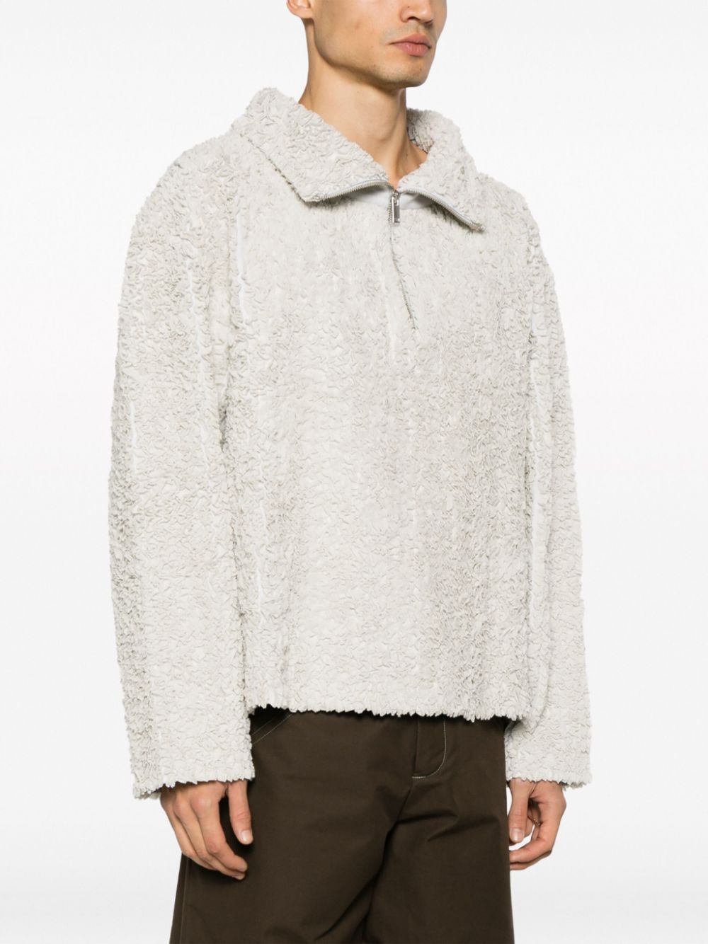 Áo len Loopback thủ công