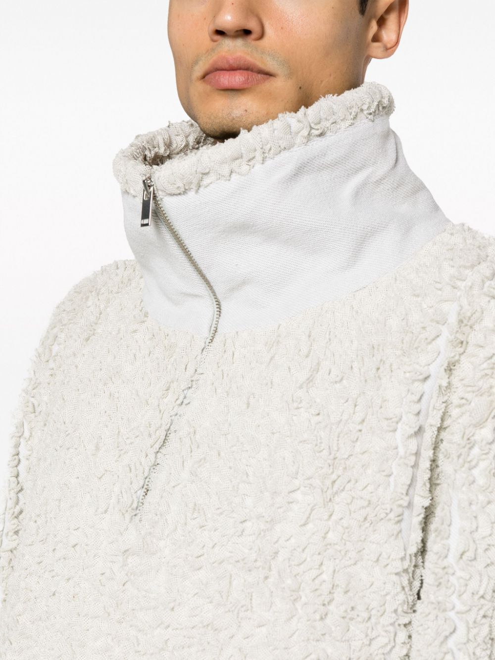 Áo len Loopback thủ công